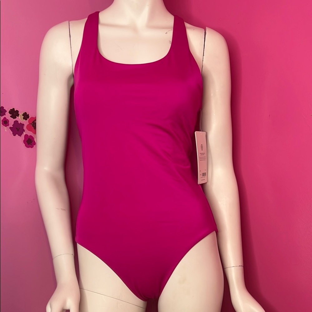 ATHLETA Malibu One Piece pink size small